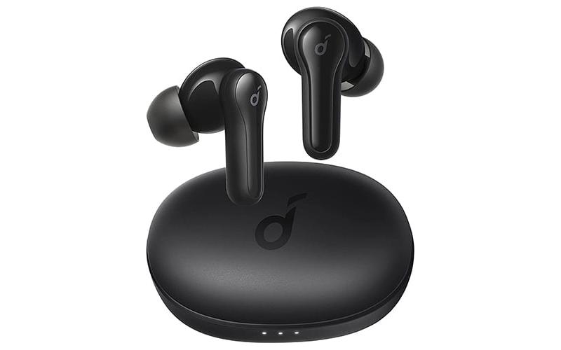 Anker soundcore true-wireless earbuds LIFE NOTE-E { 32 hours total playtime / clear calls with AI noise reduction } A3943H11